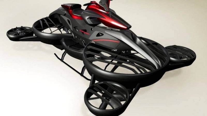 Start-up launches £495,000 hoverbike in Japan