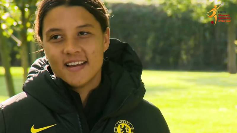 Women’s Footballer of the Year contender Sam Kerr