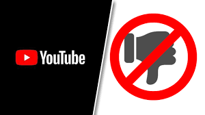 YOUTUBE TO REMOVE PUBIC DISLIKE COUNTS