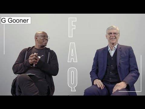 Ian Wright Puts Fan Questions To Arsène Wenger | FAQs| SPORTbible