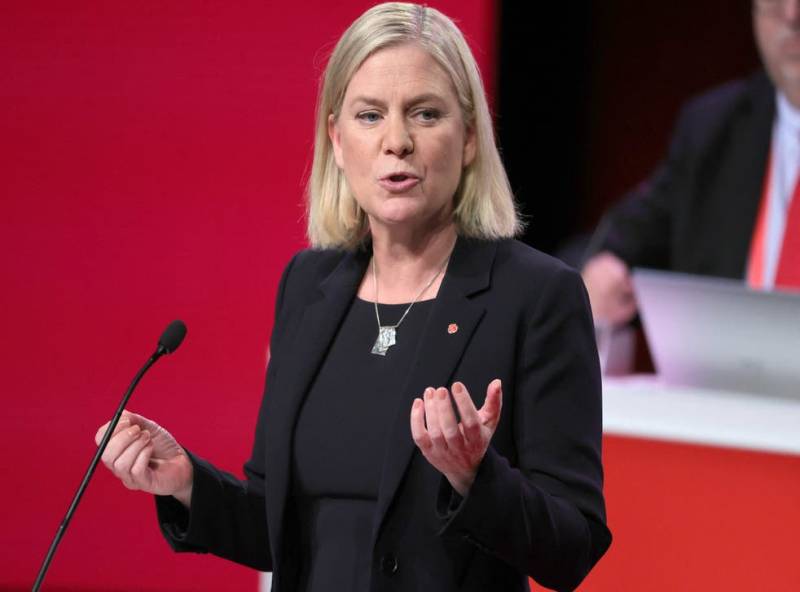 Sweden gets first female prime minister