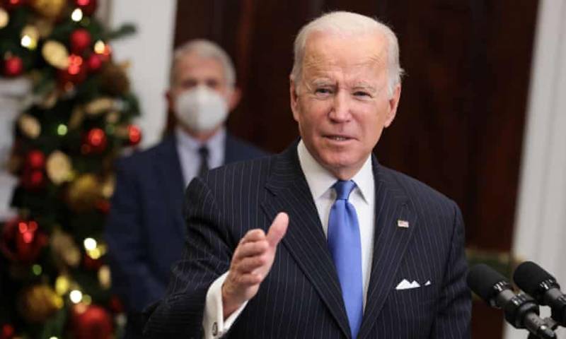 Covid: Omicron lockdown not needed for now, Biden says