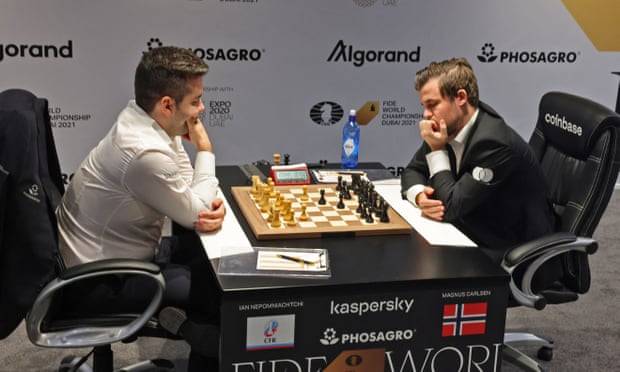 Carlsen beats Nepomniachtchi for third time in four games to open up big lead