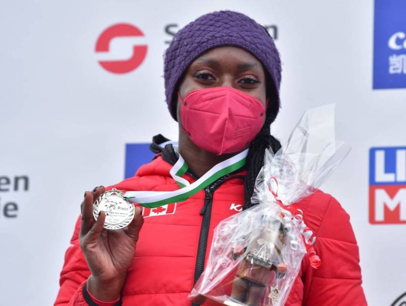 Canadian Bobsledder Cynthia Appiah Breaks the Winter Olympian Mould