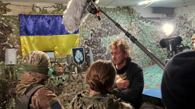 Sean Penn Is In Ukraine Filming Vice Documentary