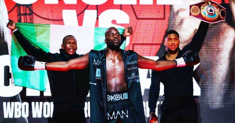 Joshua, Adesanya add Nigerian flavour to Okolie’s world title defence