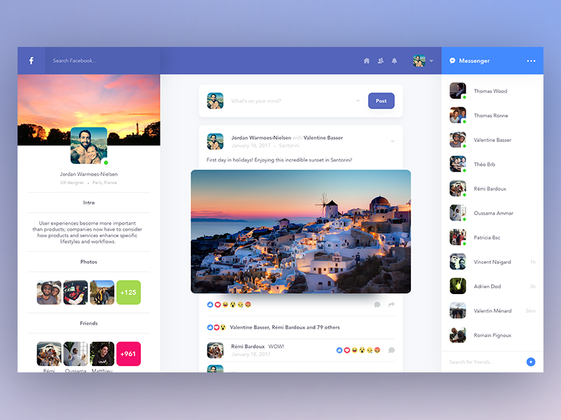 A major overhaul of Facebook has officially gone live