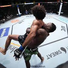UFC FIGHT NIGHT Nigeria's Sodiq Yusuff celebrates bounce-back win against Alex Caceres
