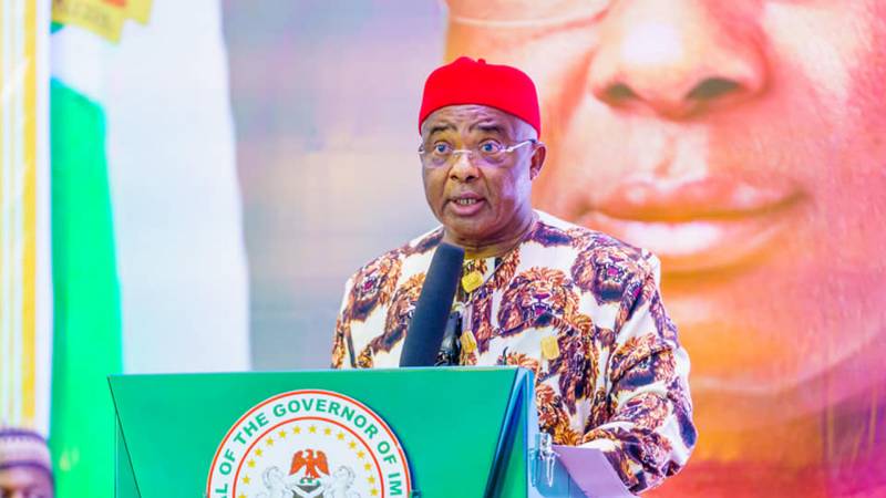 Uzodimma congratulates Adamu, APC NWC on election, successful convention