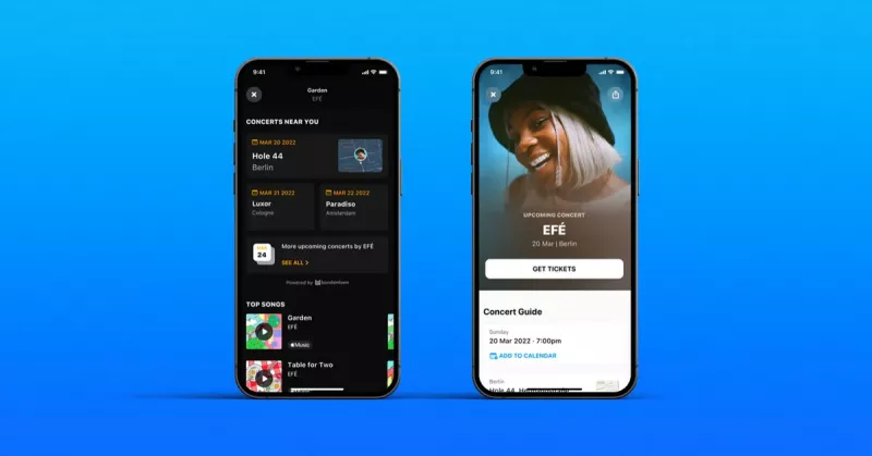 APPLE’S MUSIC RECOGNITION APP SHAZAM IS ALSO A CONCERT DISCOVERY PLATFORM NOW