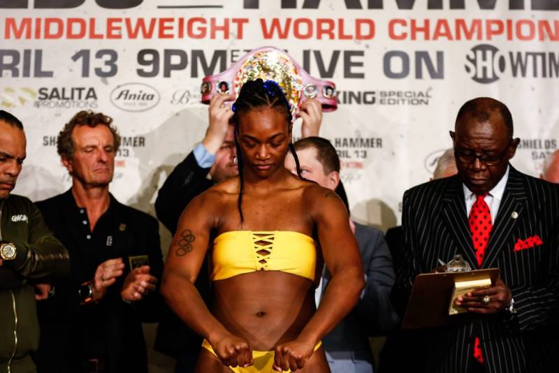 CLARESSA SHIELDS VS IVANA HABAZIN JUNIOR MIDDLEWEIGHT WORLD TITLE