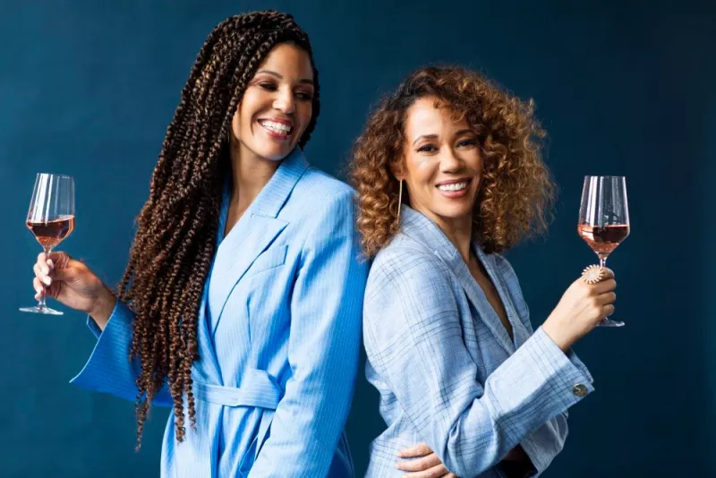 After meeting 17 years ago, sisters now helm the country’s largest Black-owned wine brand