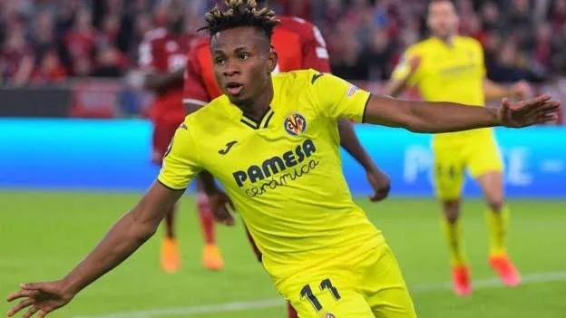 Samuel Chukwueze scored a late winner in the tie as Villarreal stunned Bayern Munich