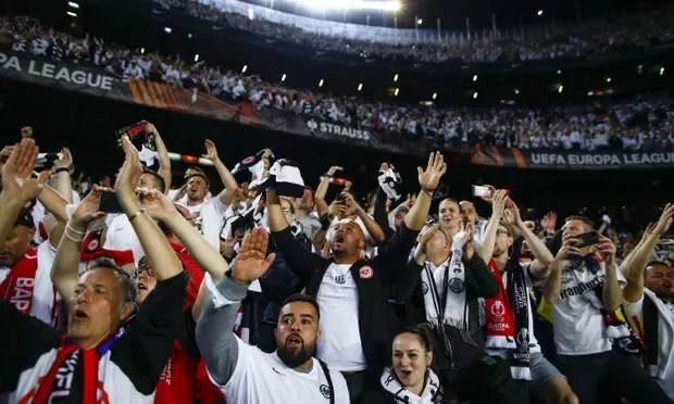 Barcelona ‘ashamed’ as almost 30,000 Frankfurt fans get into Camp Nou