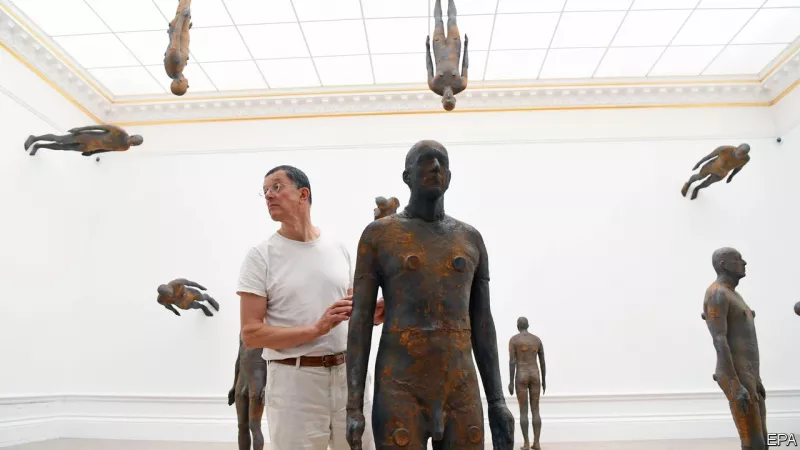 ANTONY GORMLEY AT THE ROYAL ACADEMY OF ARTS, LONDON