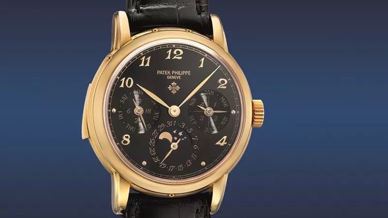 This ‘Possibly Unique’ Patek Philippe Watch Could Fetch Close to $1 Million at Auction Next Month