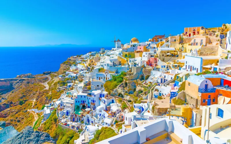 Santorini, Greece [Amazing Places 4K]