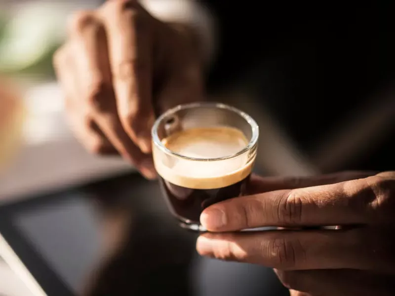 Drinking espresso coffee may be linked to higher cholesterol levels, especially in men