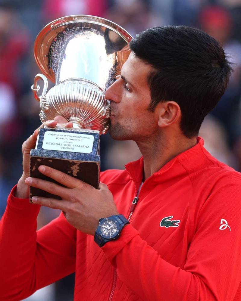 Novak Djokovic wins 1,000th ATP Tour match with victory in Italian Open semifinal