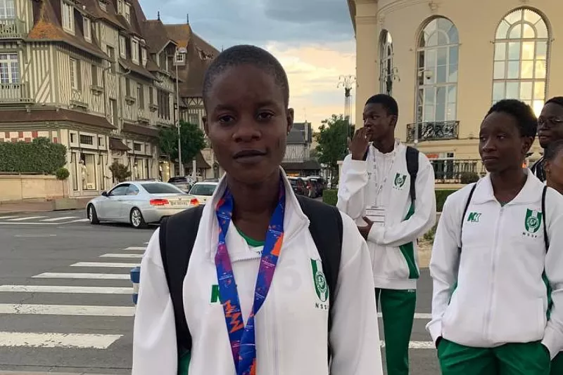 School Girl Akanbi Shatters Nigerian 3000m Record At ISF Gymnasiade Normandy 2022