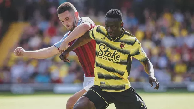 Nigeria’s Etebo returns to Stoke City from relegated Watford after loan spell