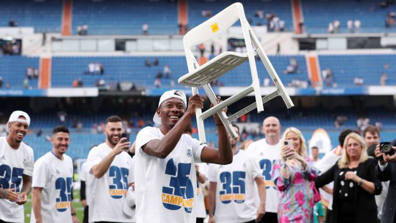David Alaba Chair Celebration: Why Real Madrid Star Marks Victories By Waving Seat Around