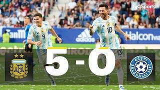 Messi Scores Five Goals For Argentina With 'Incredible' Performance In Friendly 
