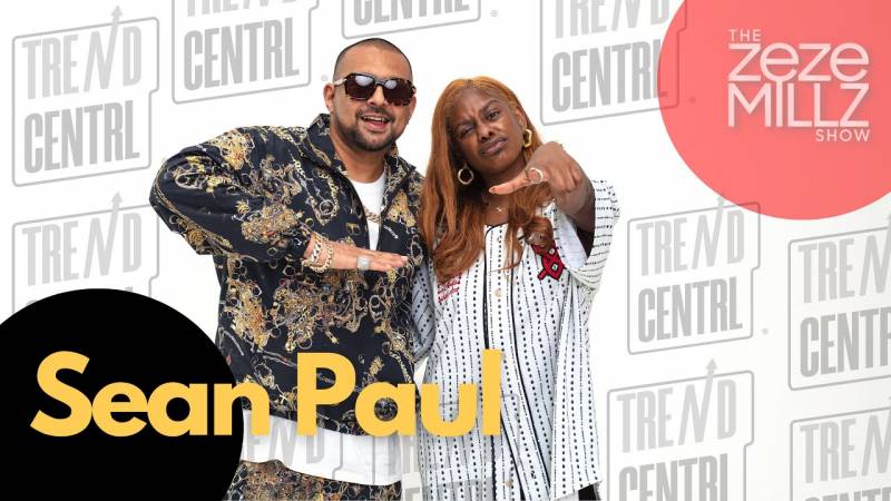 THE ZEZE MILLZ SHOW: FT SEAN PAUL - "I Went To The Studio And They Told Me I Can't Rap"