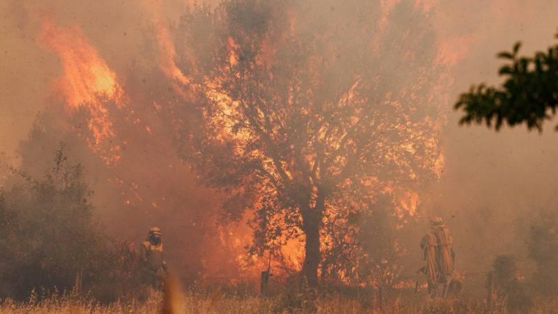 Spain Battles Wildfires as Heatwave Eases