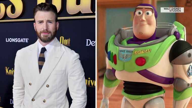 Chris Evans and the Cast of Lightyear's Favorite Pixar Movies