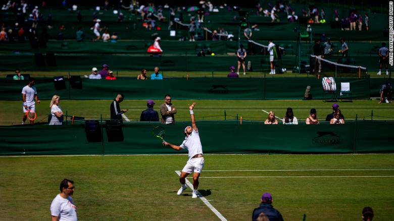 A Short Distance From Wimbledon, Players Struggle And Strive To Qualify For The Main Draw