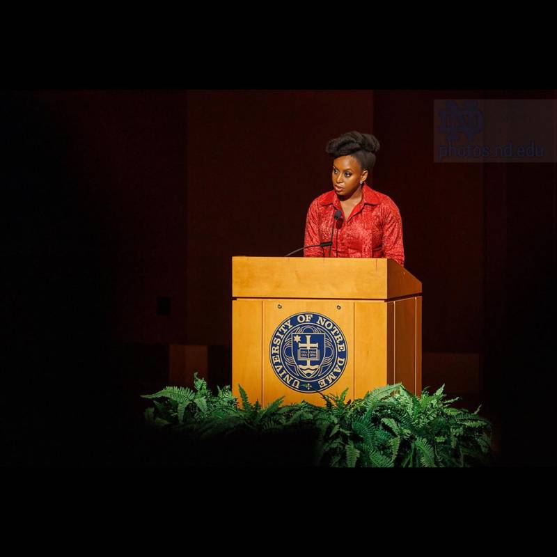 Chimamanda Ngozi Adichie Speaking at the First Nigeria Intl Women's Day Gala