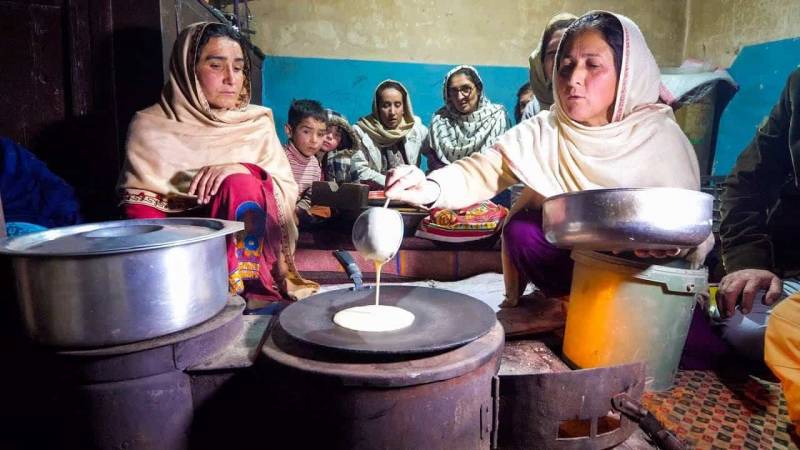 RARE Pakistani Village Food!! The Mountain People of Hunza!!