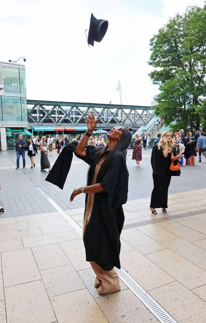 Naomi Campbell receives honorary doctorate: ‘Never Quit’