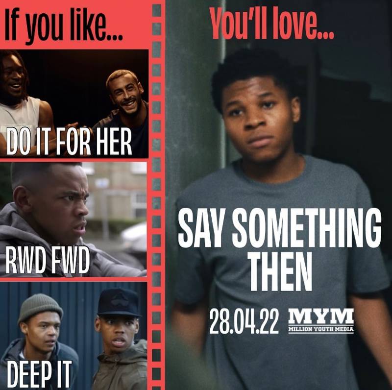 SAY SOMETHING THEN (2022) London Drama Short Film | MYM