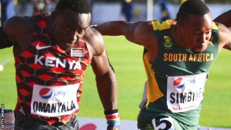 Ferdinand Omanyala Hugs Rival Akani Simbine 'Like A Brother'