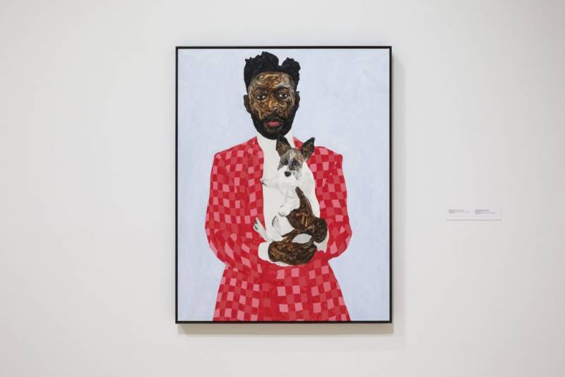 Amoako Boafo’s First Solo Museum Exhibition, Meant to Show Visitors in Texas ‘