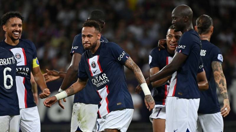 Neymar, Mbappe score as PSG see off Toulouse