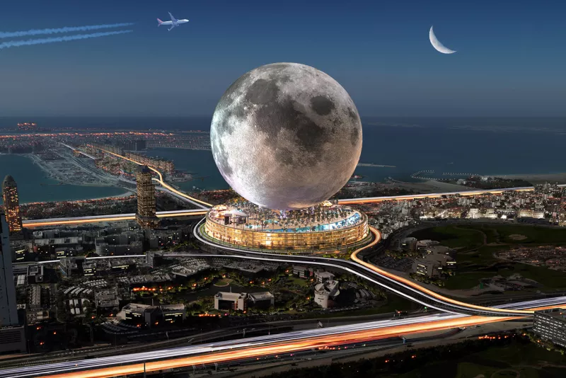 A $5 Billion USD Moon is Landing in Dubai