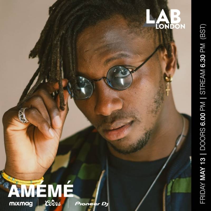 AMÉMÉ grooving afro house set in The Lab LDN