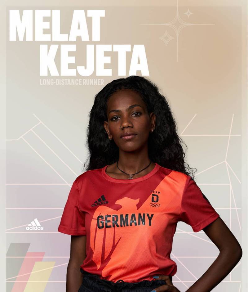 Melat Kejeta, - Ethiopian refugee turned German Olympic athlete, inspires cultural change