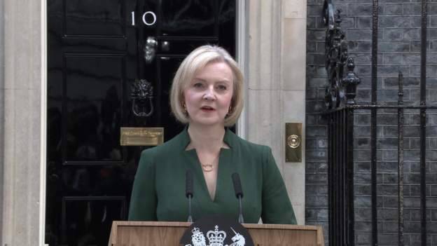 Truss gives farewell speech as she leaves No 10 as shortest-serving PM