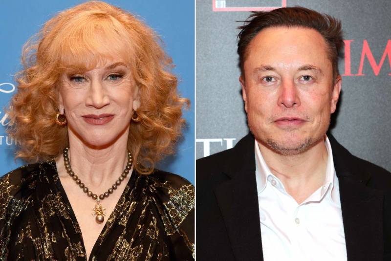 Kathy Griffin suspended from Twitter for impersonating Elon Musk