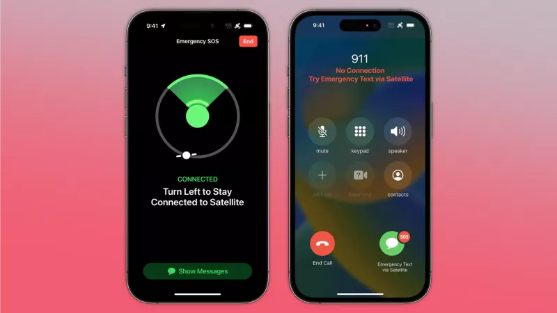 Apple lets you practice sending emergency SOS texts via satellite in new demo mode