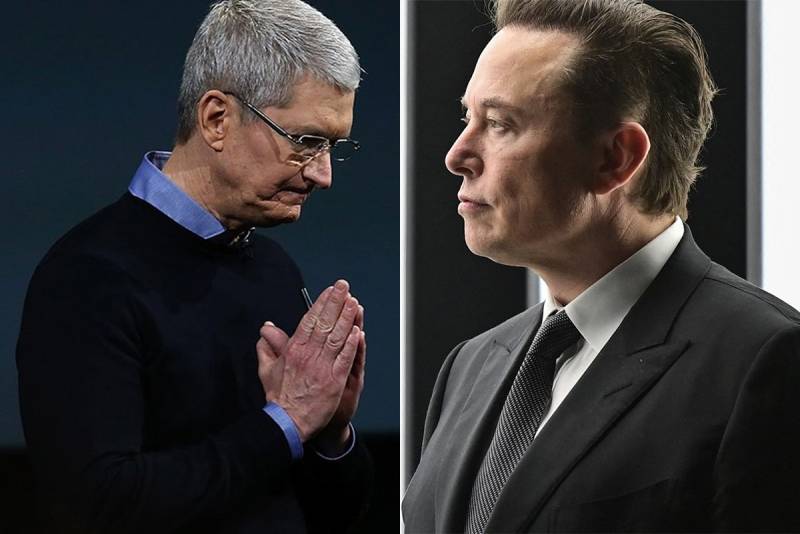 Elon Musk Meets With Tim Cook to Resolve Twitter-Apple Differences