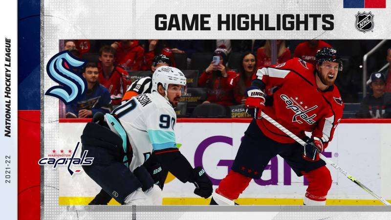 Kraken @ Capitals 12/9 | NHL Highlights 2022