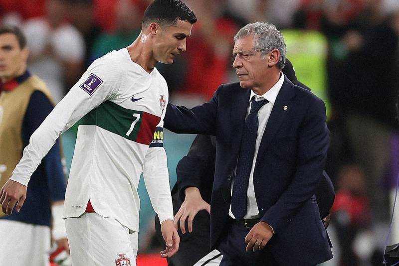 'I Didnd't Regret Benching Cristiano Ronaldo' - Portugal Coach Fernando Santos 