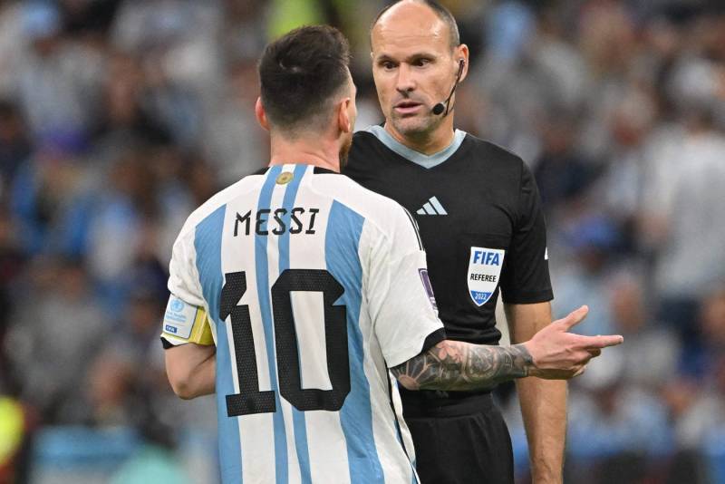 Referee for Argentina vs. Netherlands World Cup Match Sent Home