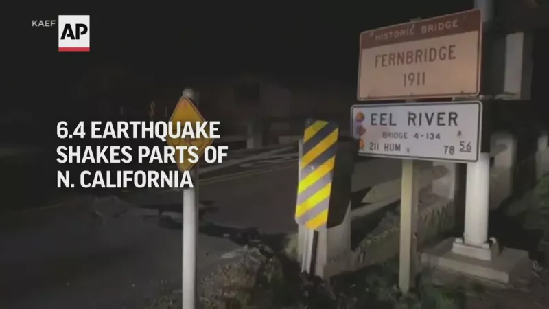 2 dead, 12 injured after magnitude 6.4 earthquake rocks parts of Northern California