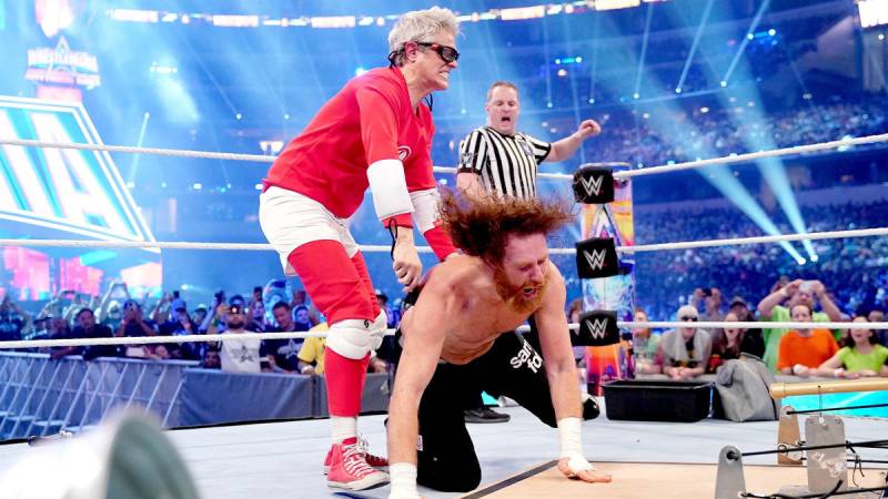 Johnny Knoxville vs. Sami Zayn: WrestleMania 38 Sunday